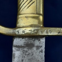 German M1864 Faschinenmesser, Dated 1866 - 11